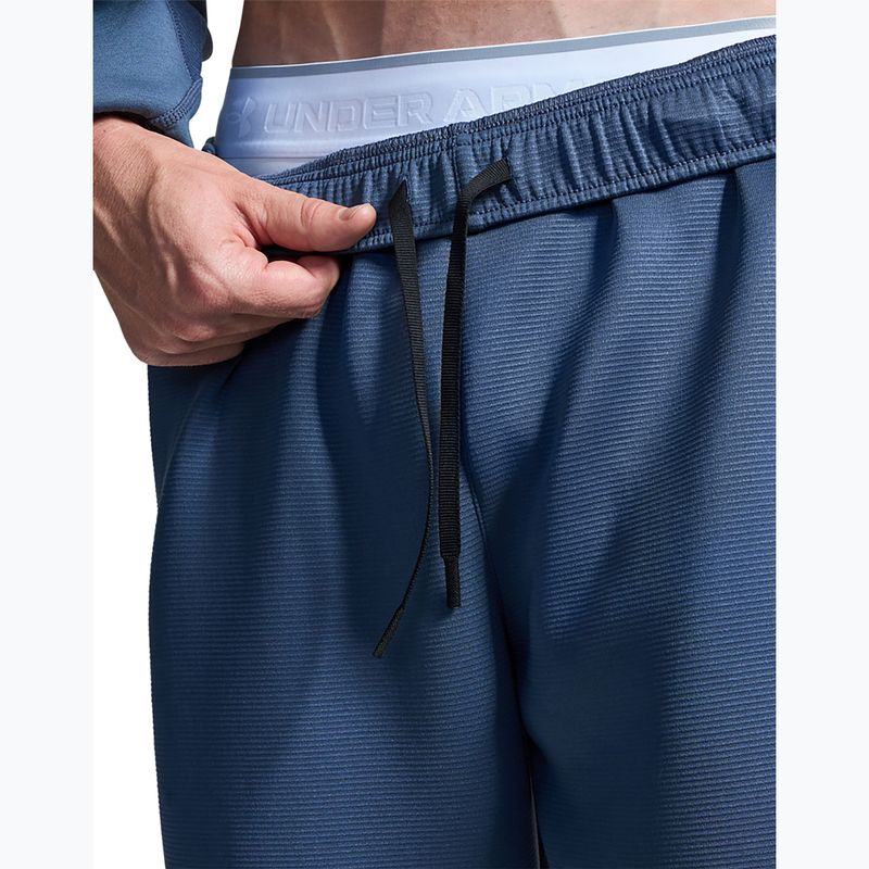 Men's trousers Under Armour Unstoppable Fleece Jogger Downpour Gray/Black 8