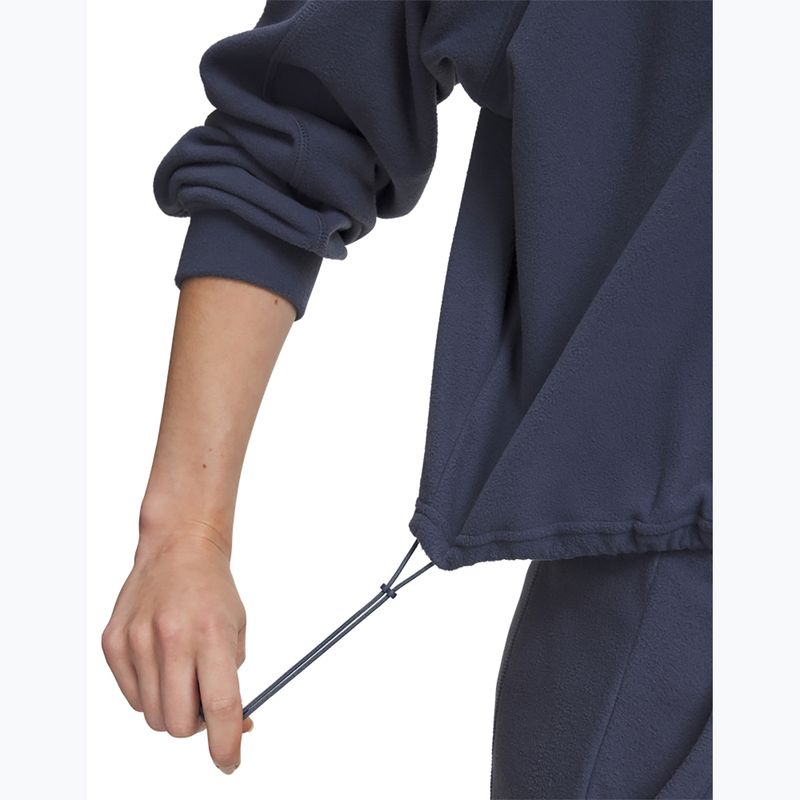 Women's training sweatshirt Under Armour Performance Fleece Qz downpour gray/downpour gray 3