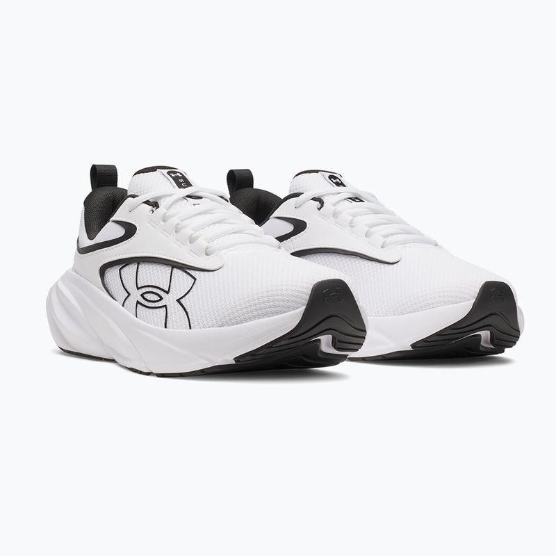 Men's running shoes Under Armour Surge 5 white/black/black 2