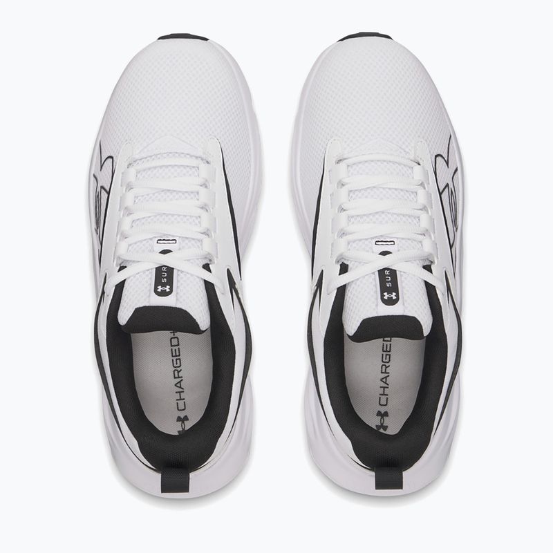 Men's running shoes Under Armour Surge 5 white/black/black 3