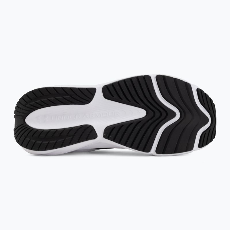 Men's running shoes Under Armour Surge 5 white/black/black 4