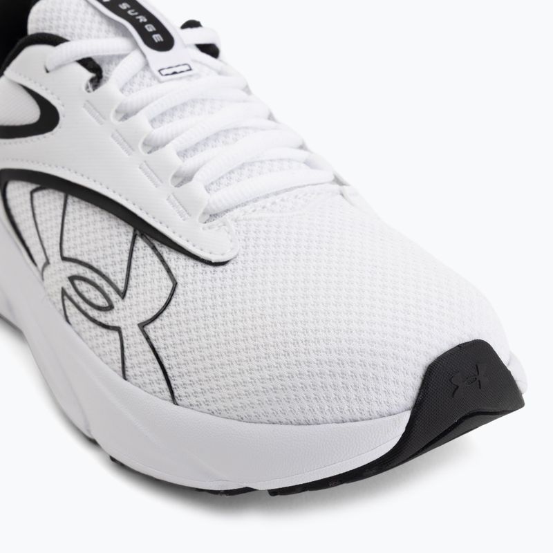 Men's running shoes Under Armour Surge 5 white/black/black 7