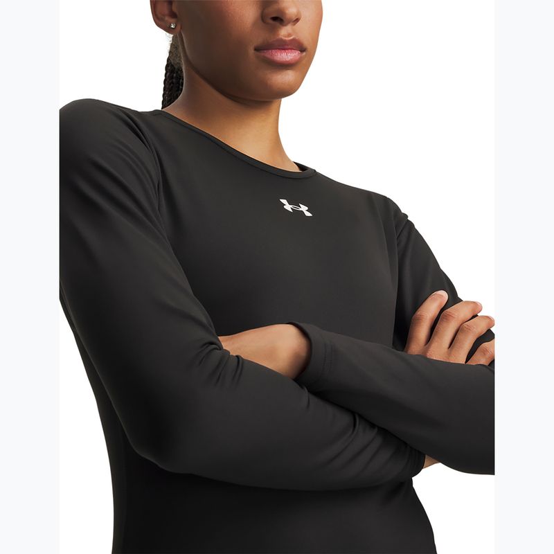 Women's training longsleeve Under Armour ColdGear Crew ultimate black/white 3