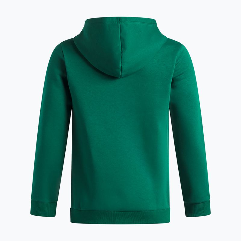 Children's sweatshirt Under Armour B Rival Fleece Hoodie campus ivy/white 2