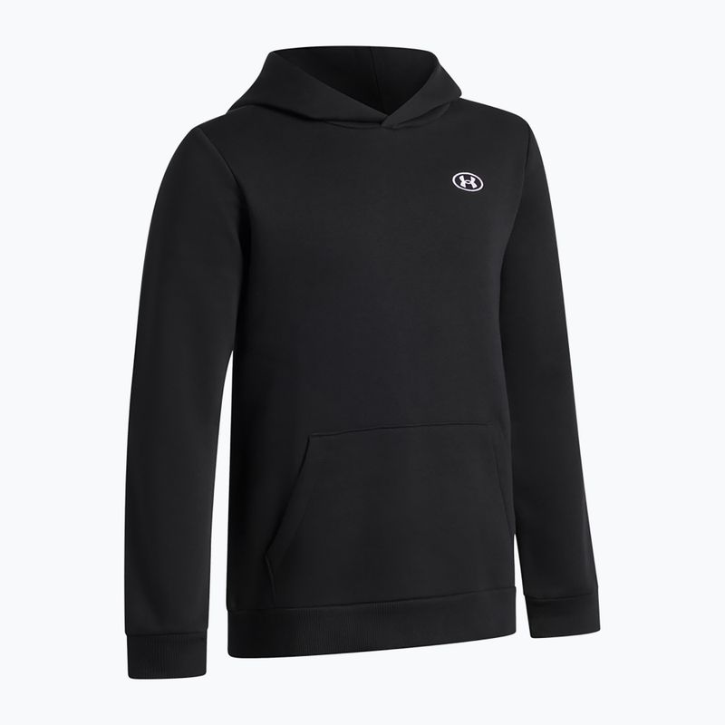 Children's sweatshirt Under Armour B Rival Fleece Hoodie ultimate black/white 3
