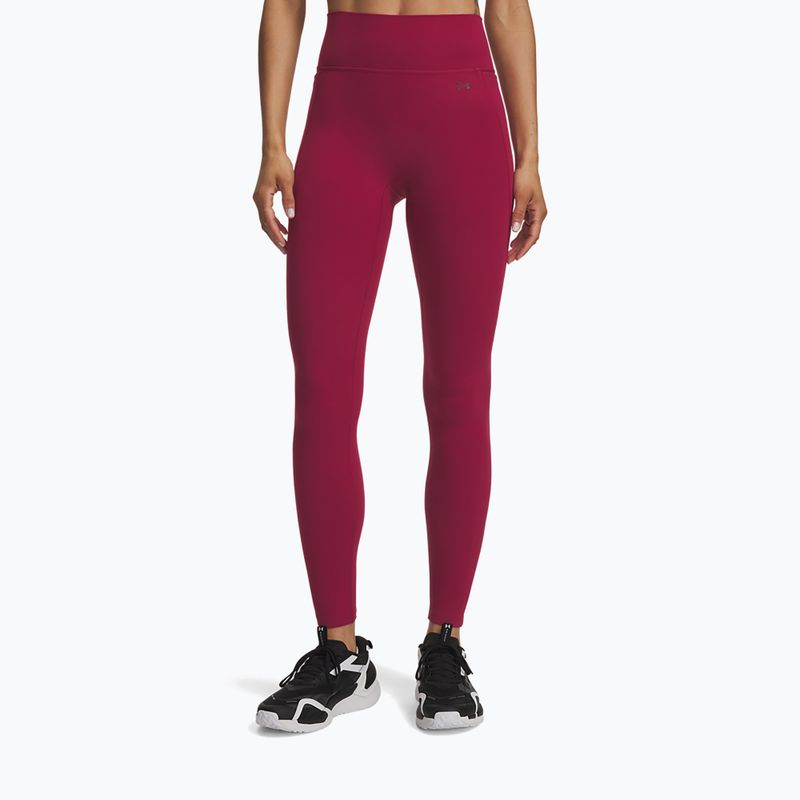 Women's training leggings Under Armour Motion Leggings claret/ox blood