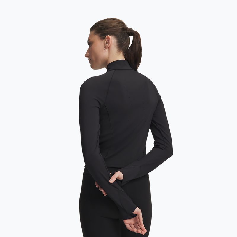 Women's training sweatshirt Under Armour Vanish Elite ultimate black/metallic silver 2