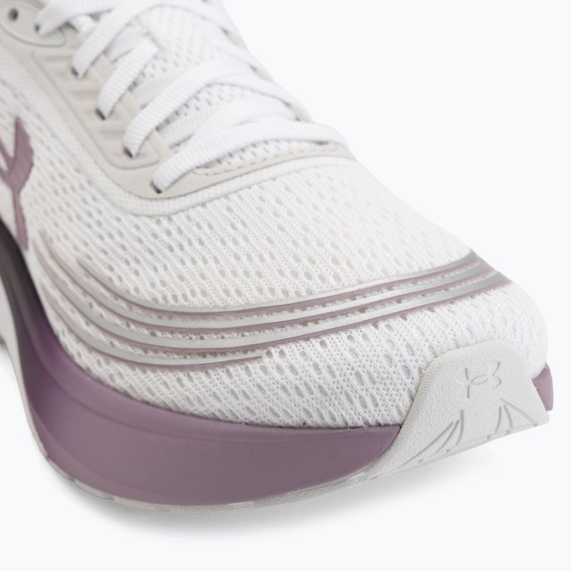 Women's running shoes Under Armour Velociti Sport white/purple echo/mauve pink 7