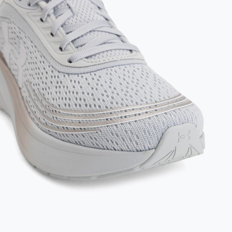 Women's running shoes Under Armour Velociti Sport halo gray/metallic buff/white 7