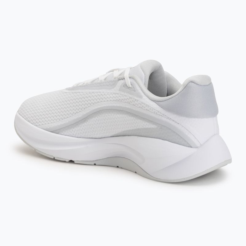 Women's training shoes Under Armour Radiant TR white/distant gray/metallic silver 3