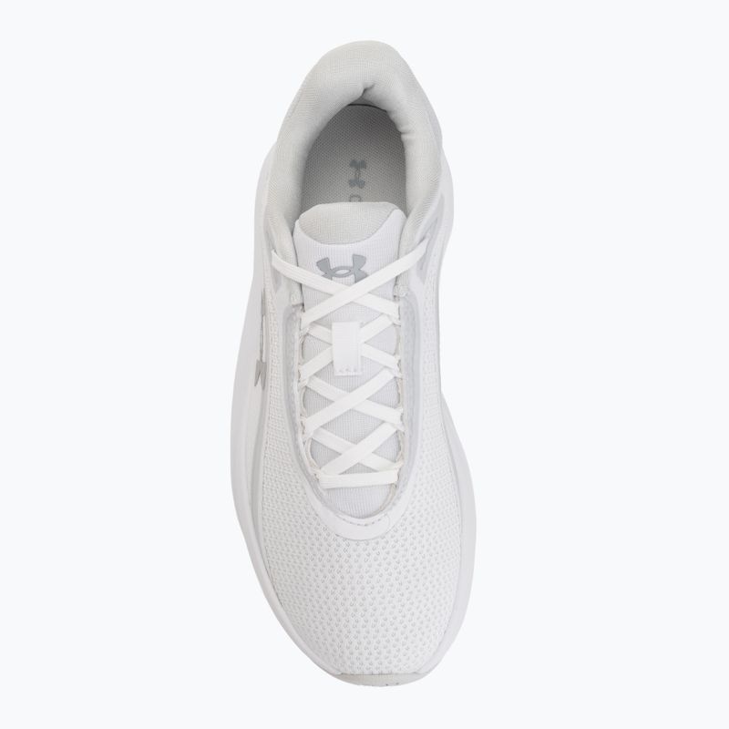 Women's training shoes Under Armour Radiant TR white/distant gray/metallic silver 5