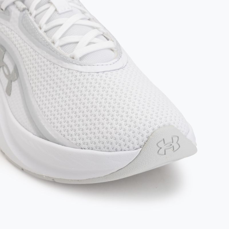 Women's training shoes Under Armour Radiant TR white/distant gray/metallic silver 7