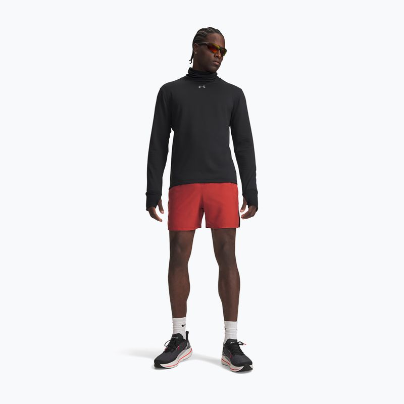 Men's running shorts Under Armour Launch 5" Shorts heritage red/black/reflective 2
