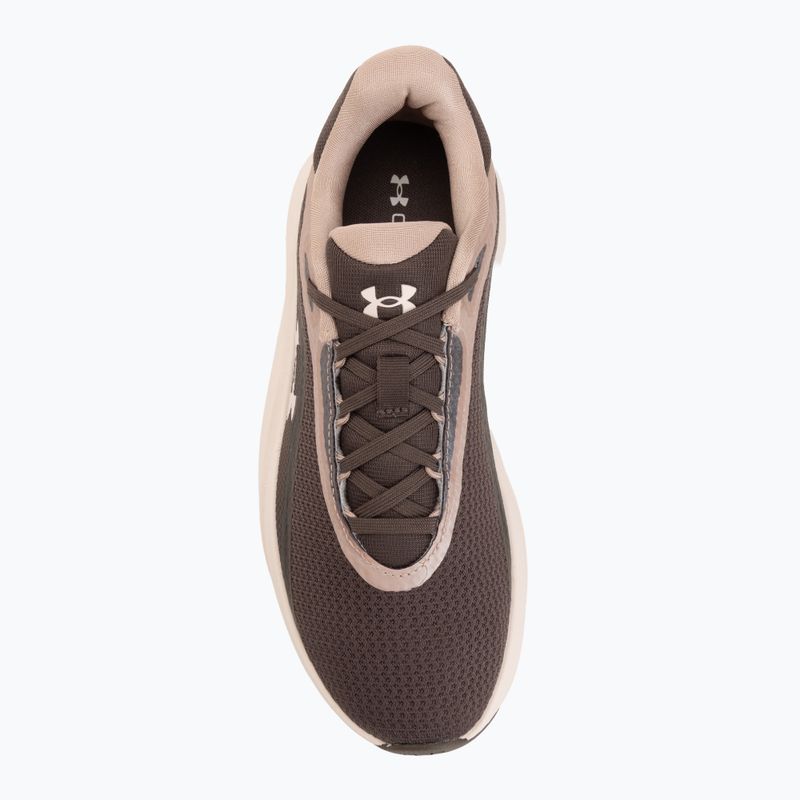 Women's training shoes Under Armour Radiant TR peppercorn/bashful pink/apex pink 5
