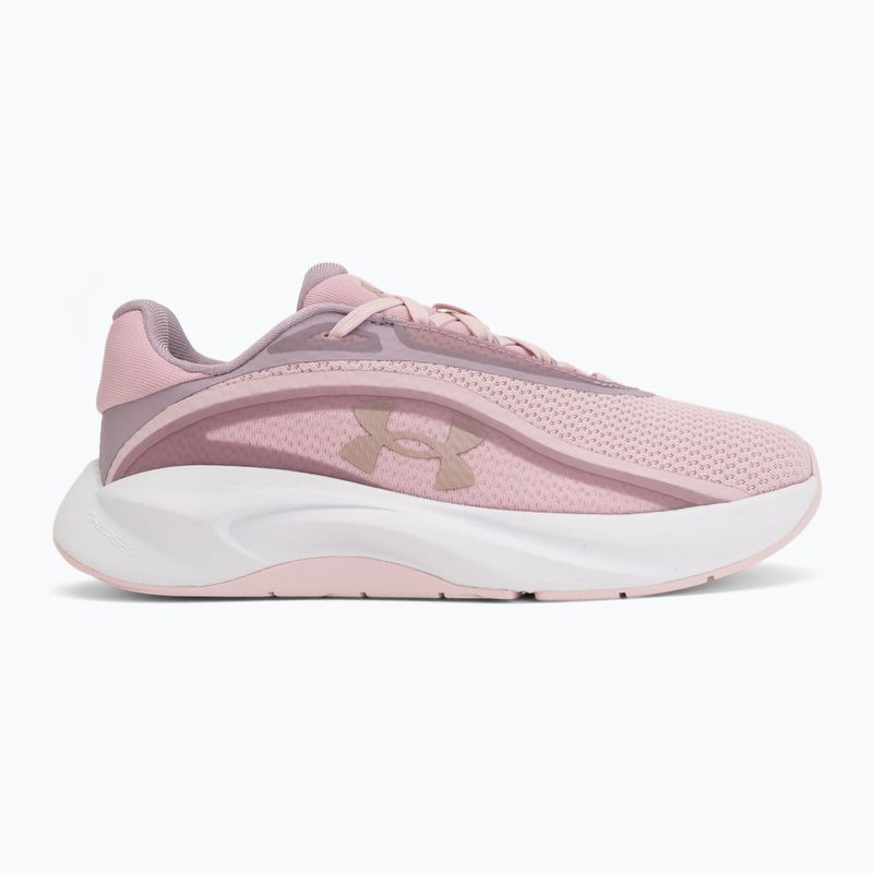 Women's training shoes Under Armour Radiant TR prime pink/mauve pink/purple echo 2