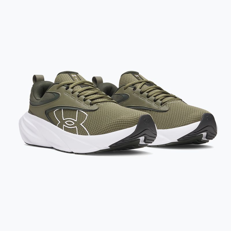Men's running shoes Under Armour Surge 5 marine od green/baroque green/white 2