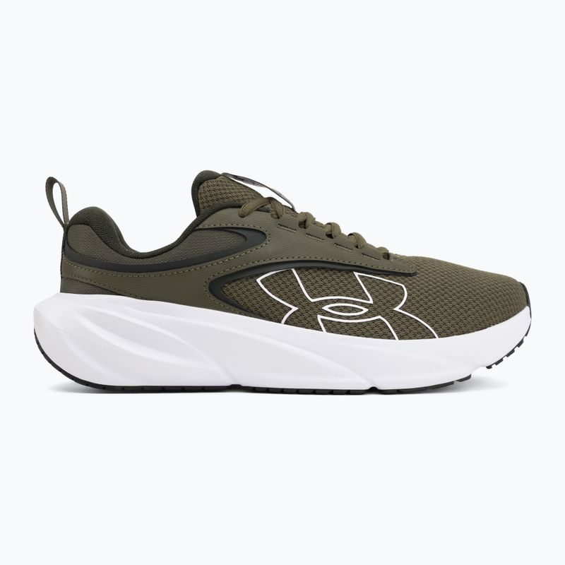 Men's running shoes Under Armour Surge 5 marine od green/baroque green/white 2