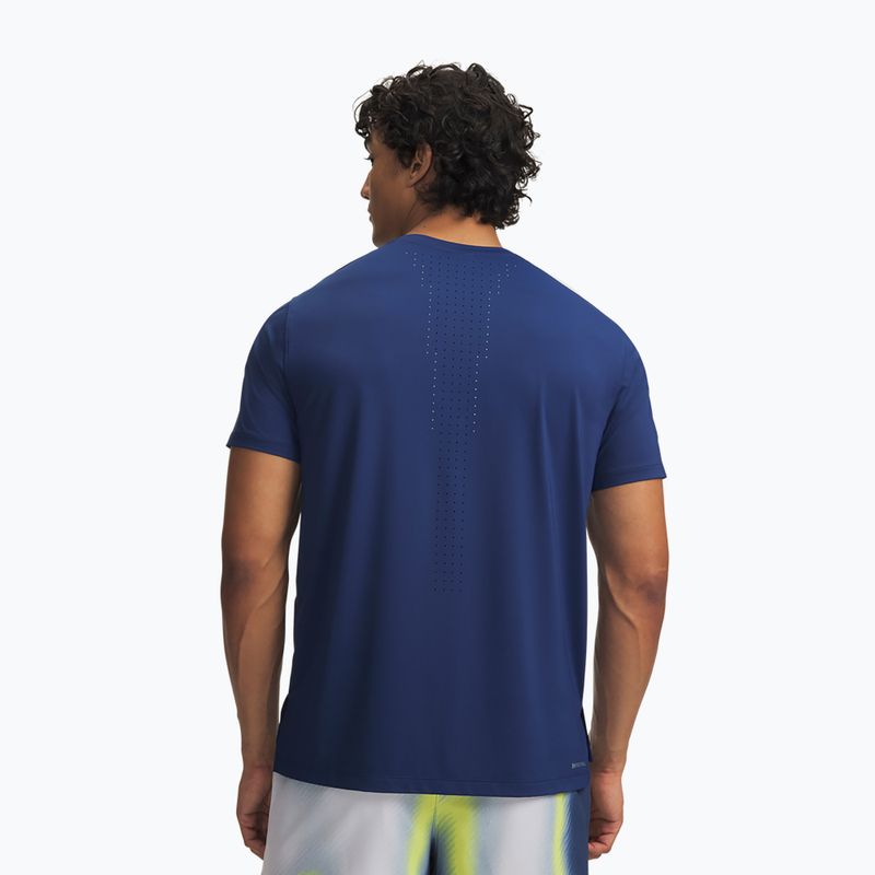 Men's running shirt Under Armour Velociti Pro SS blackout navy/reflective 2