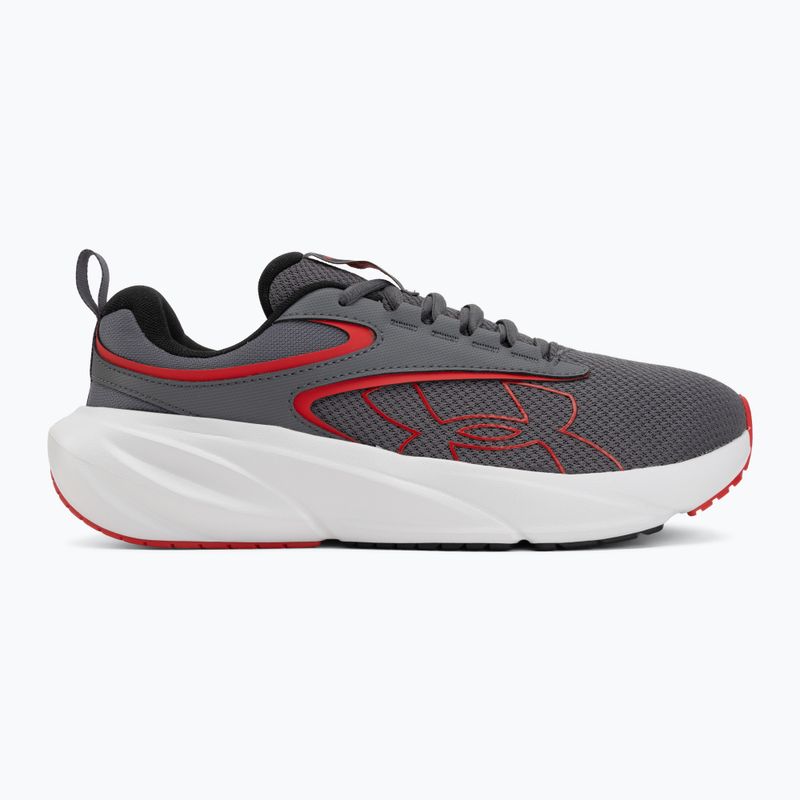 Men's running shoes Under Armour Surge 5 castlerock/distant gray/red 2
