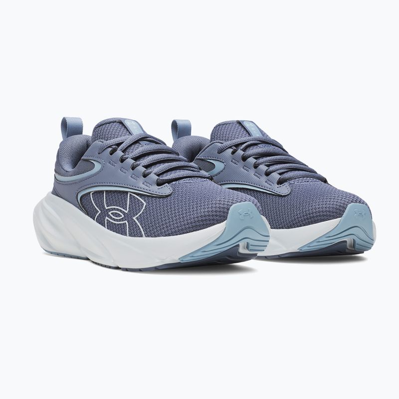 Women's running shoes Under Armour Surge 5 downpour gray/blue fog/blue fog 2