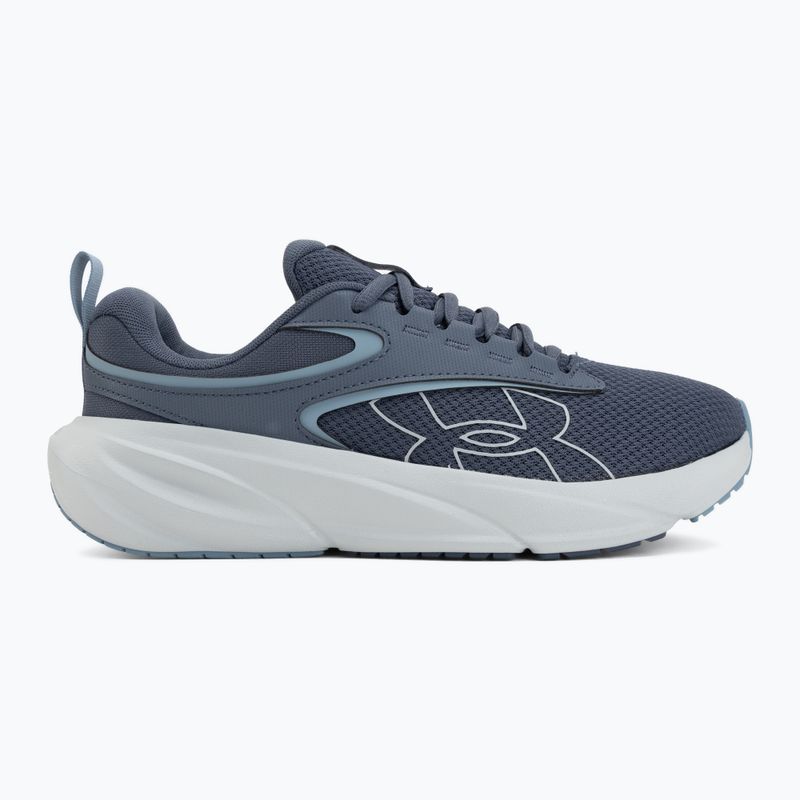 Women's running shoes Under Armour Surge 5 downpour gray/blue fog/blue fog 2