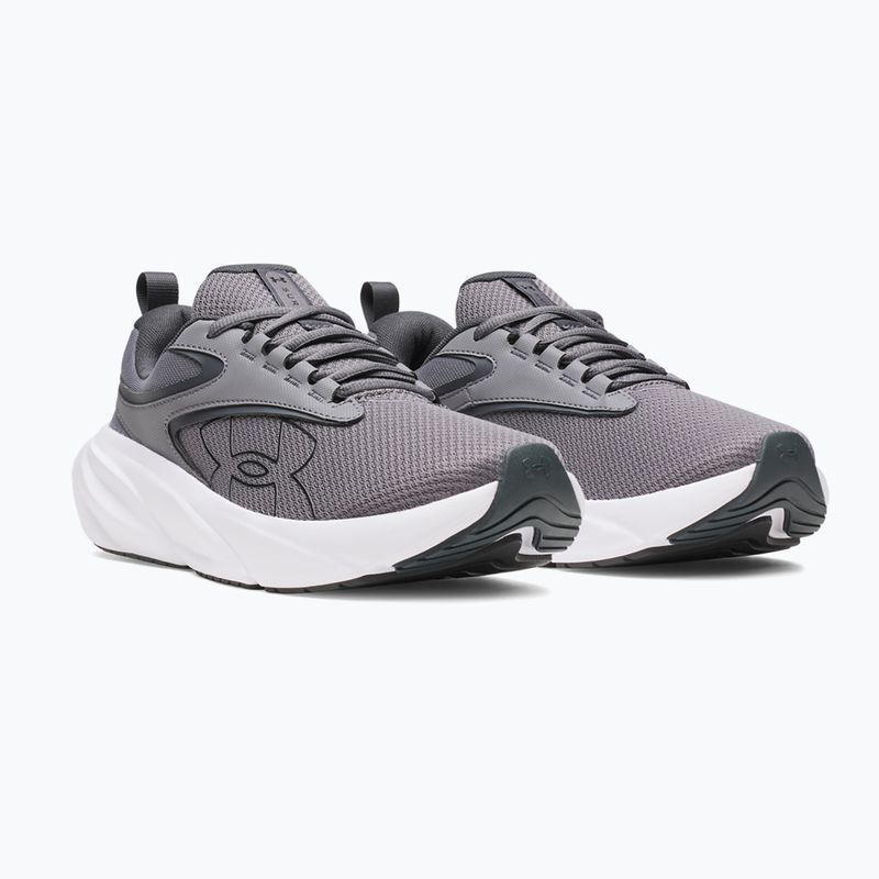 Men's running shoes Under Armour Surge 5 castlerock/white/black 2