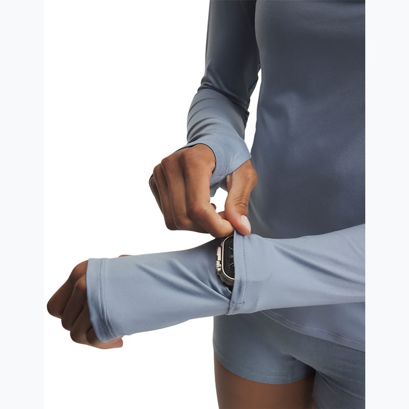 Women's running sweatshirt Under Armour Velociti Half Zip blue wind/reflective 3