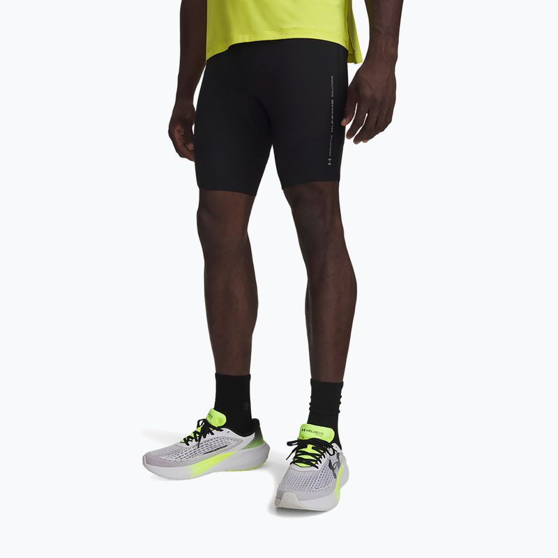Men's running shorts Under Armour Velociti Pro Half Tight ultimate black/reflective