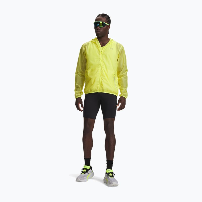 Men's running shorts Under Armour Velociti Pro Half Tight ultimate black/reflective 2