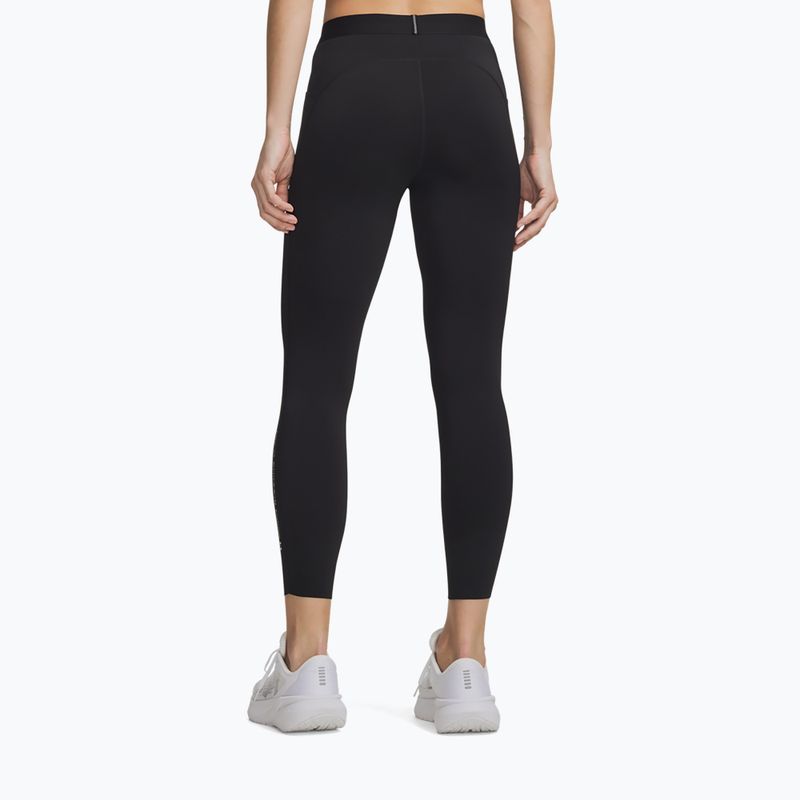 Women's running leggings Under Armour Velociti Pro Tights ultimate black/reflective 4