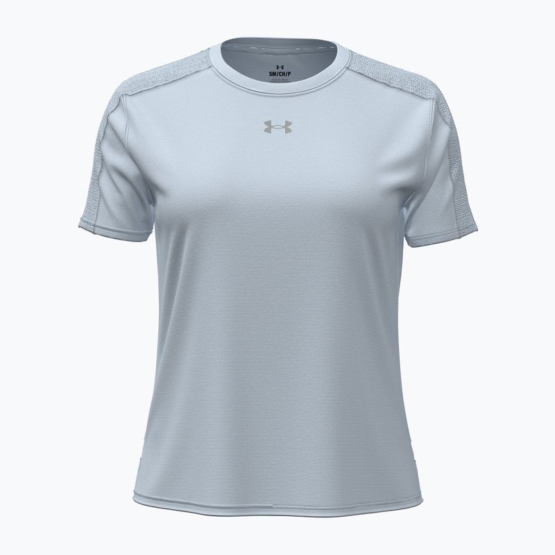 Women's running shirt Under Armour Velociti Reflect blue fog/reflective