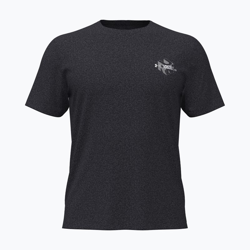 Men's running shirt Under Armour Velociti Run Cube black/reflective