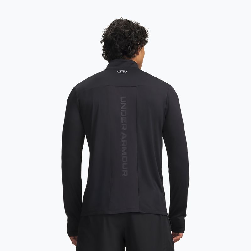 Men's sweatshirt Under Armour Tech Utility 1/4 Zip black/steel 2