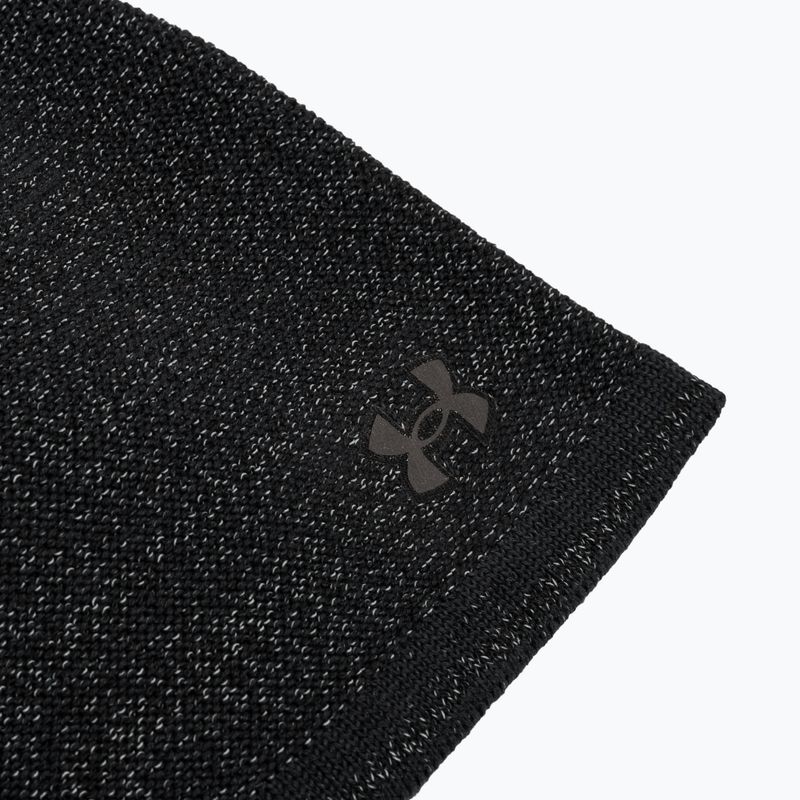 Running hat Under Armour Velociti Elite Refl Beanie black/black/reflective 3
