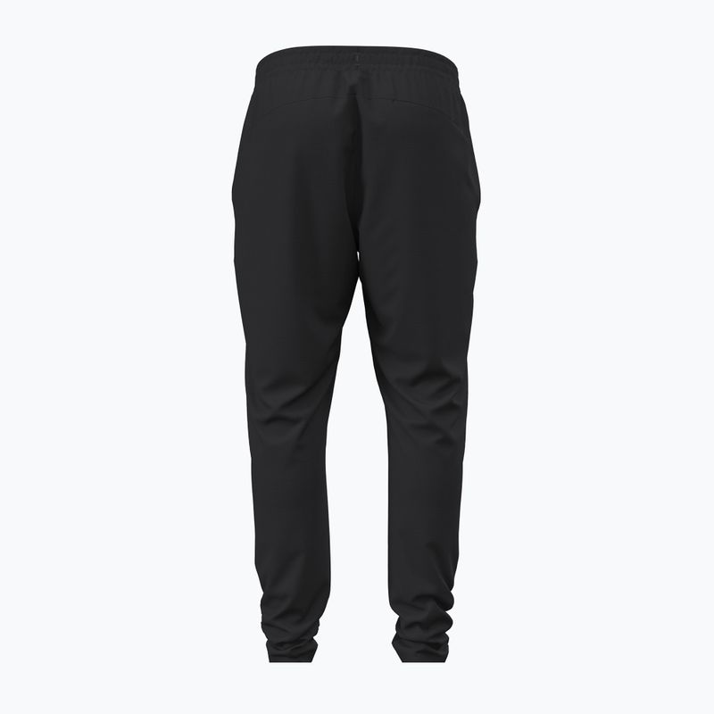 Men's trousers Under Armour Flex Fleece Tapered Pants ultimate black/white 2