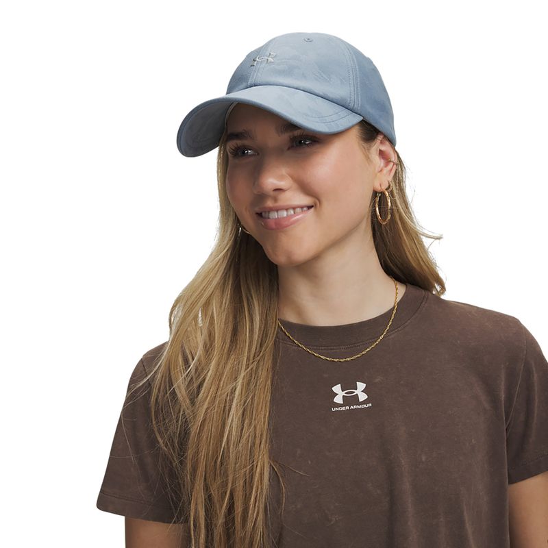 Women's baseball cap Under Armour Blitzing Low Adj blue wind/blue fog 7