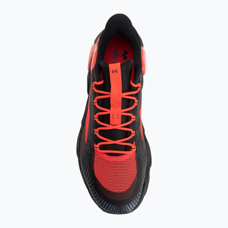 Training shoes Under Armour Halo Trainer Sport black/racer red/metallic gun metal 5