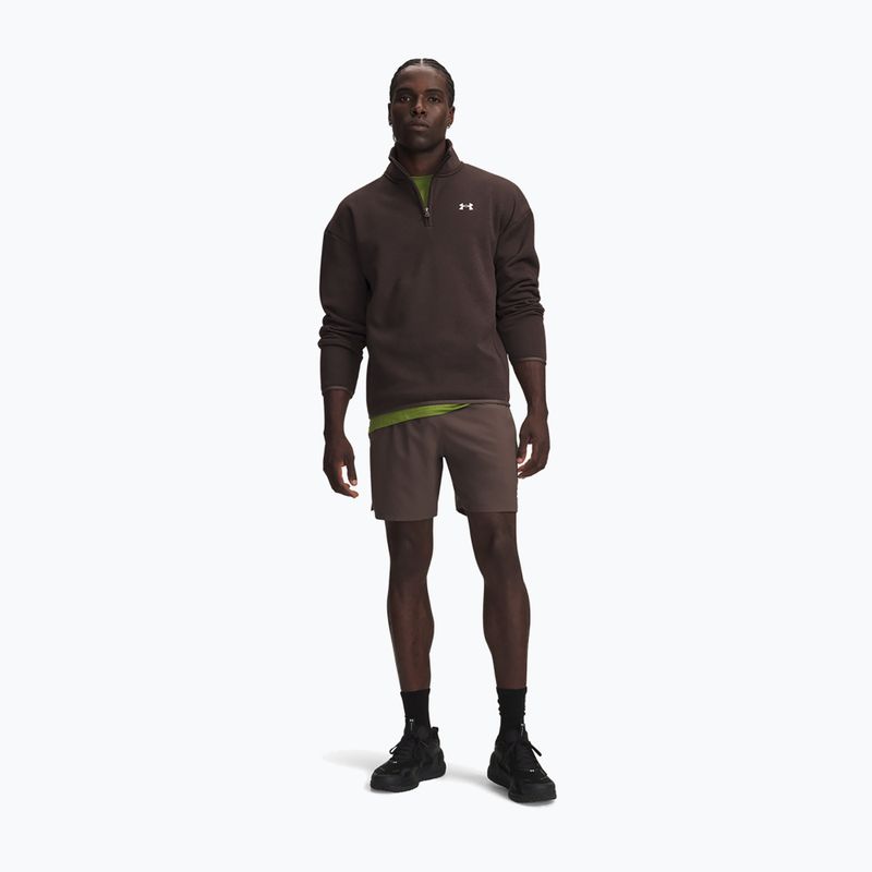Men's training shorts Under Armour Vanish Woven 2.0 Shorts peppercorn/white 2