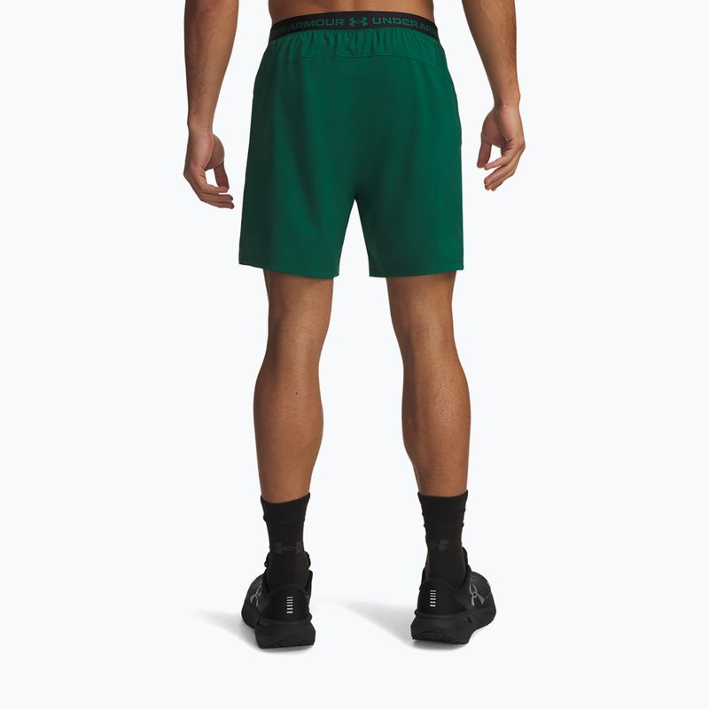 Men's training shorts Under Armour Vanish Woven 2.0 Shorts campus ivy/white 3