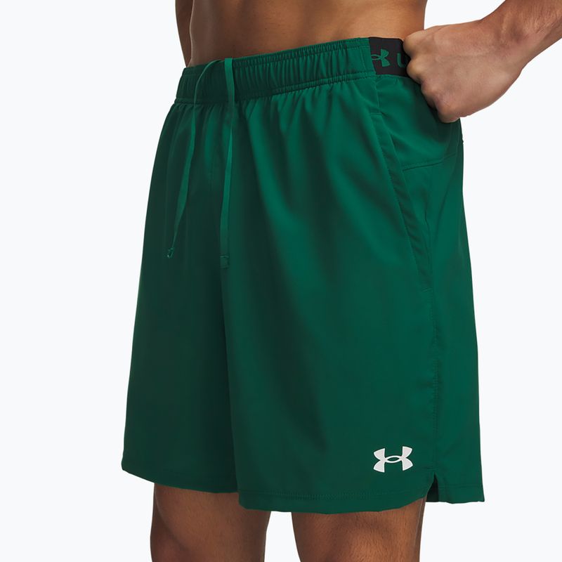 Men's training shorts Under Armour Vanish Woven 2.0 Shorts campus ivy/white 4