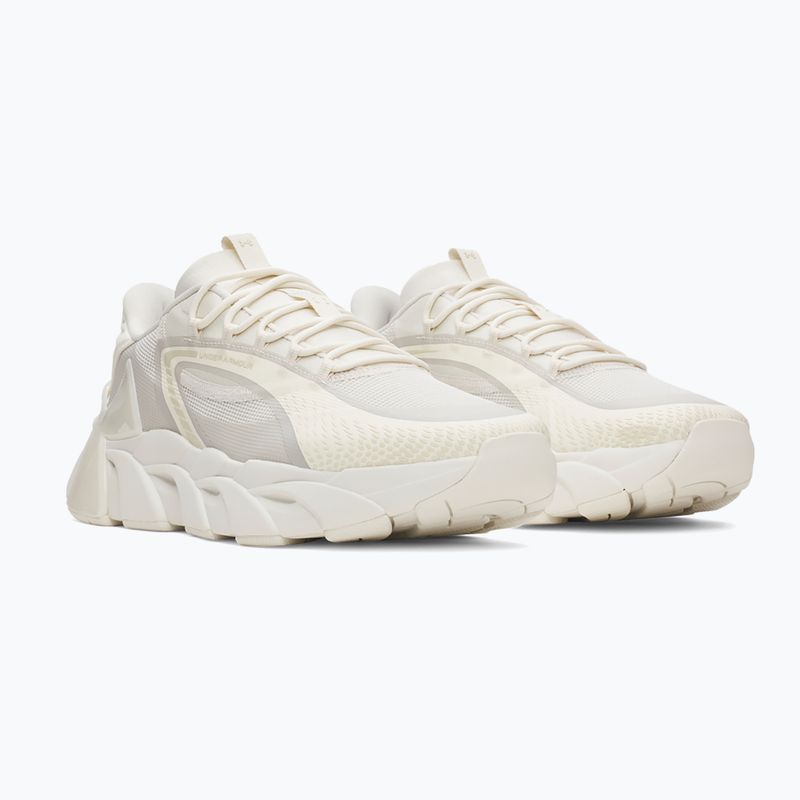 Training shoes Under Armour Halo Trainer Sport summit white/stone/metallic cristal gold 2