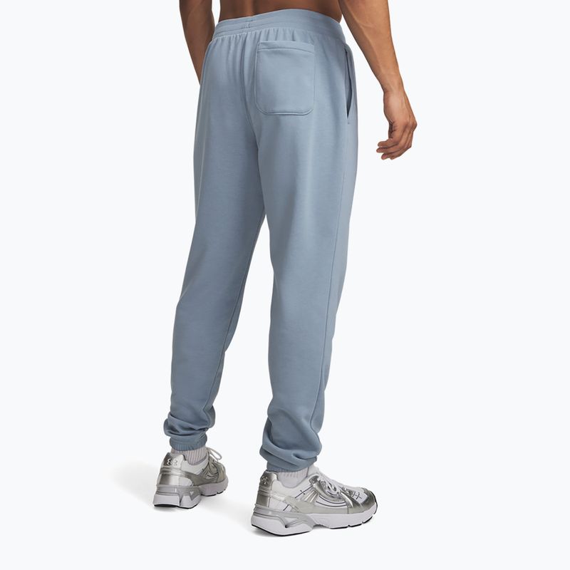 Men's trousers Under Armour Rival LW Jogger blue wind/black 3