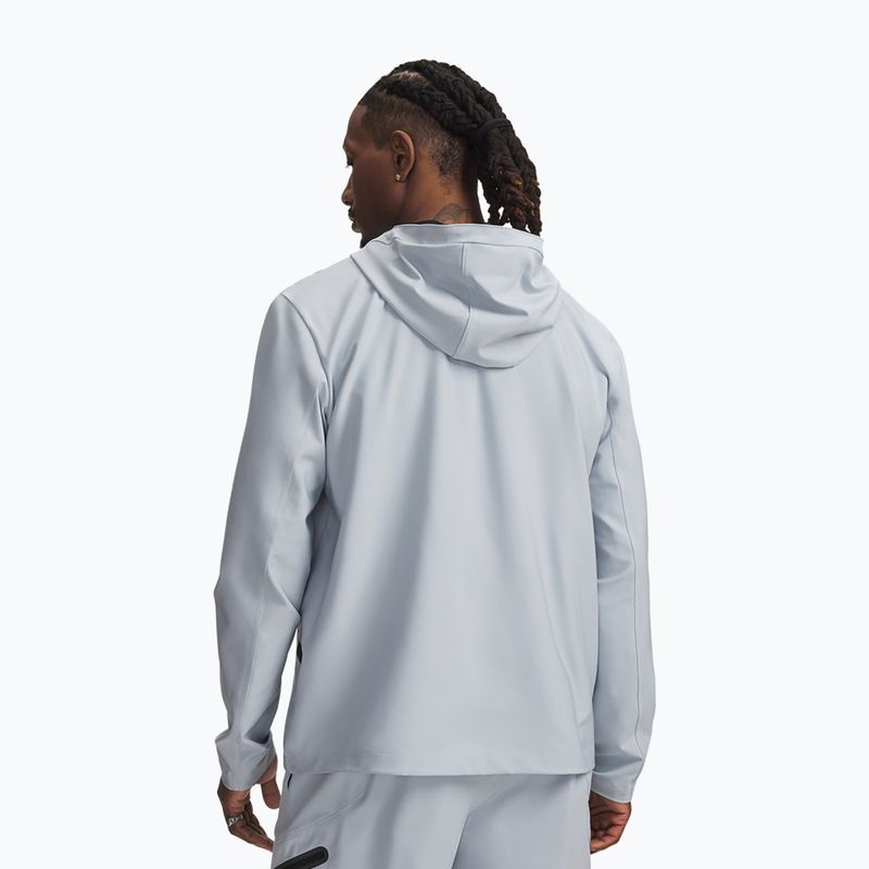 Men's jacket Under Armour Unstoppable Woven Jacket blue fog/black 2