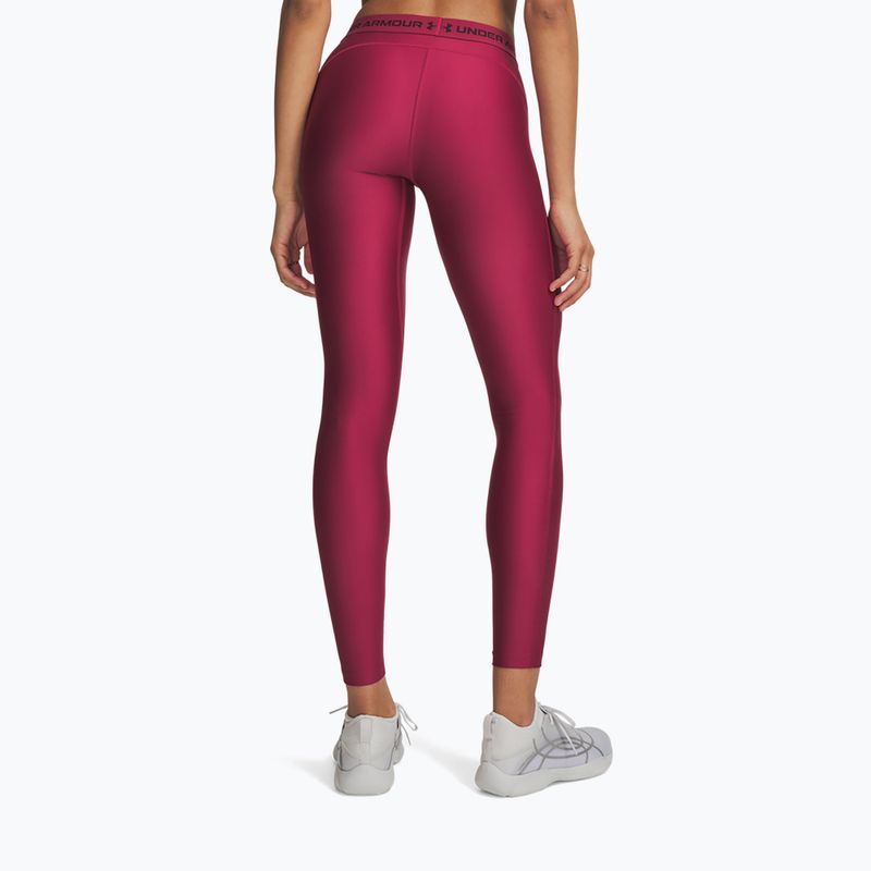Women's training leggings Under Armour HeatGear Leggings claret/ox blood 3