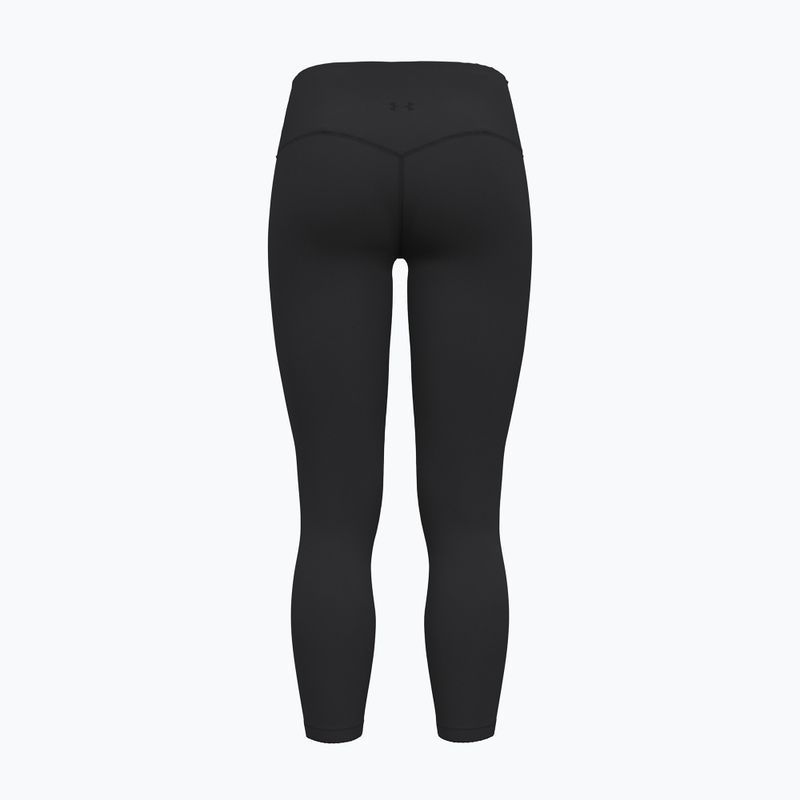 Women's training leggings Under Armour Meridian Ankle Leggings ultimate black/ultimate black 2