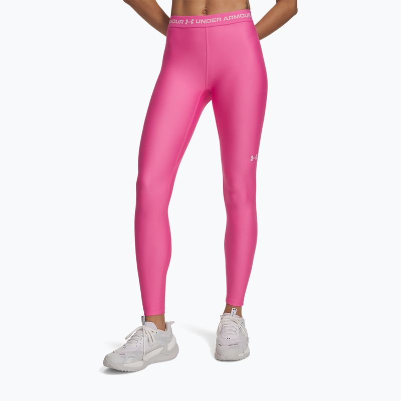 Women's training leggings Under Armour HeatGear Leggings pink frenzy/prime pink