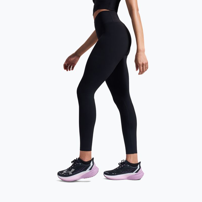 Women's training leggings Under Armour Meridian Leggings ultimate black/ultimate black 3