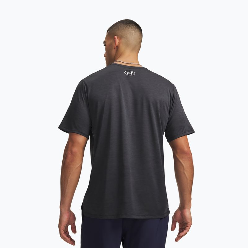 Men's training shirt Under Armour Tech Vent ultimate black/white 2