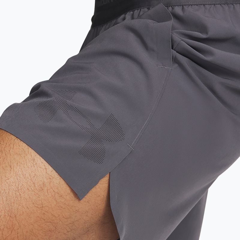Men's training trousers Under Armour Vanish Elite 6in castlerock/castlerock 4