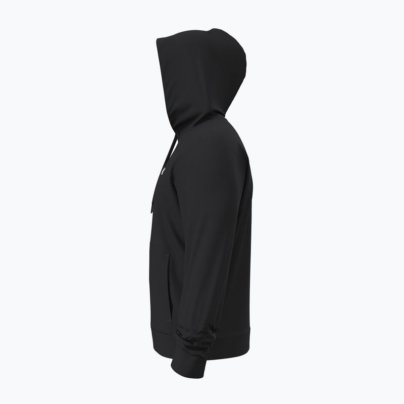 Men's sweatshirt Under Armour Flex Fleece Hoodie ultimate black/white 3